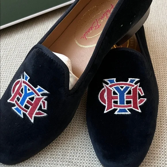 Women’s Navy “HYC” Stubbs & Wooten Navy Shoes - Size 9.5 New
